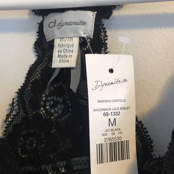 Dynamite Racerback Lace Bralette - Picture 2 of 4